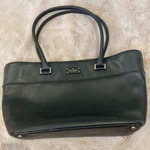 LAST CALL
Kate spade black leather tote